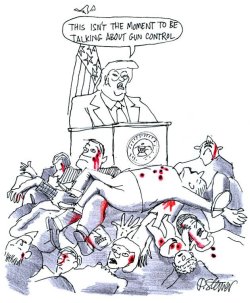 Gun cartoon