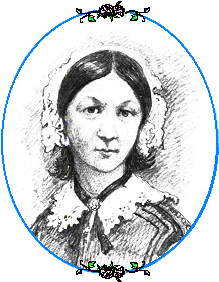 A portrait of Florence Nightingale