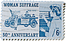 Woman Suffrage 50th Anniversary stamp