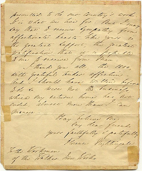 Original letter